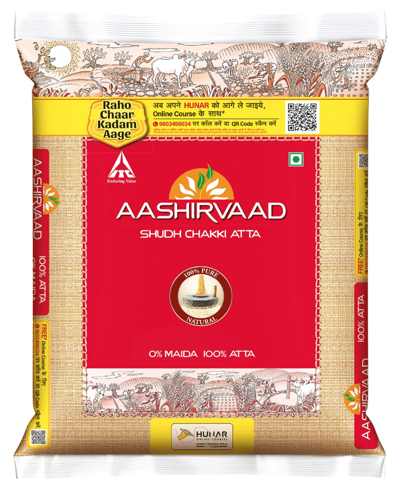 Aashirvaad Shudh Chakki Atta, 10kg Pack