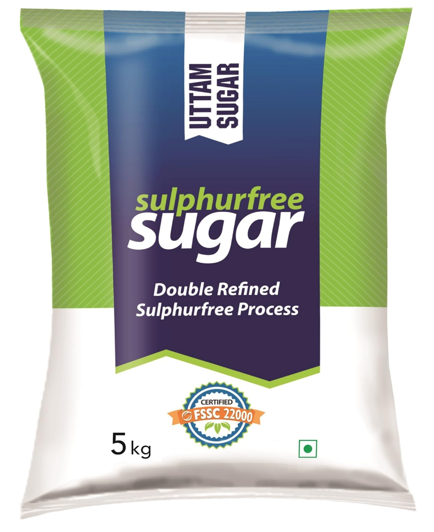 Uttam Sugar Sulphurless Sugar, 5kg