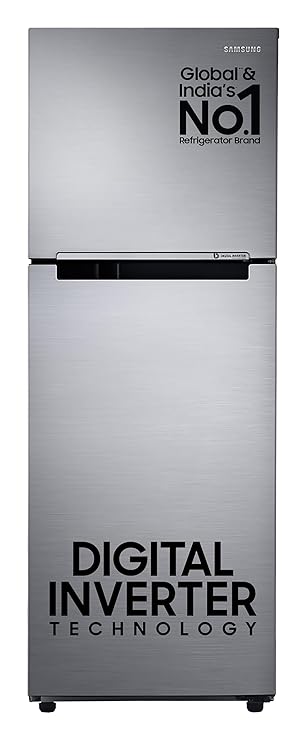 Samsung 236 L, 3 Star, Digital Inverter, Frost Free Double Door Refrigerator (RT