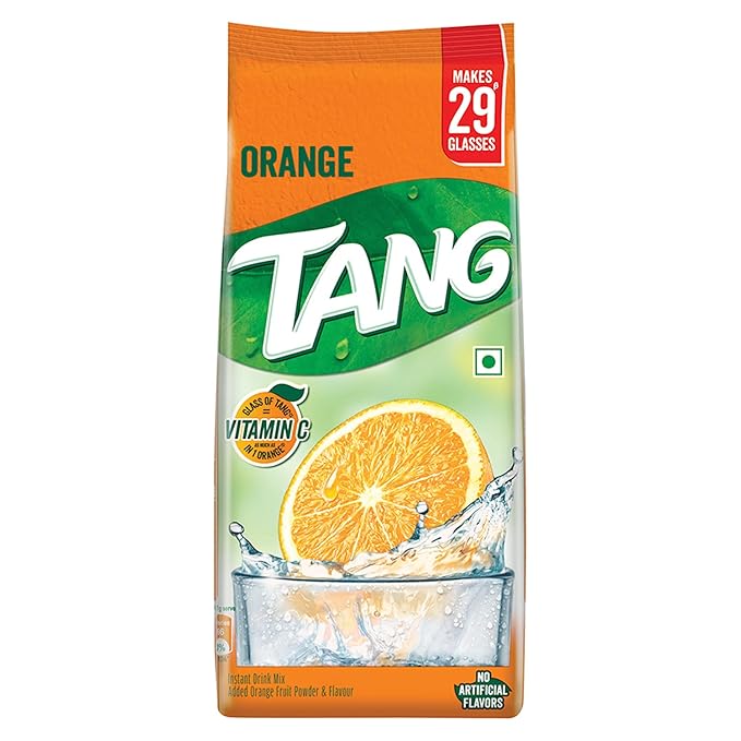 Tang Vitamin-C Enriched Instant Drink Mix, Orange, 500 g