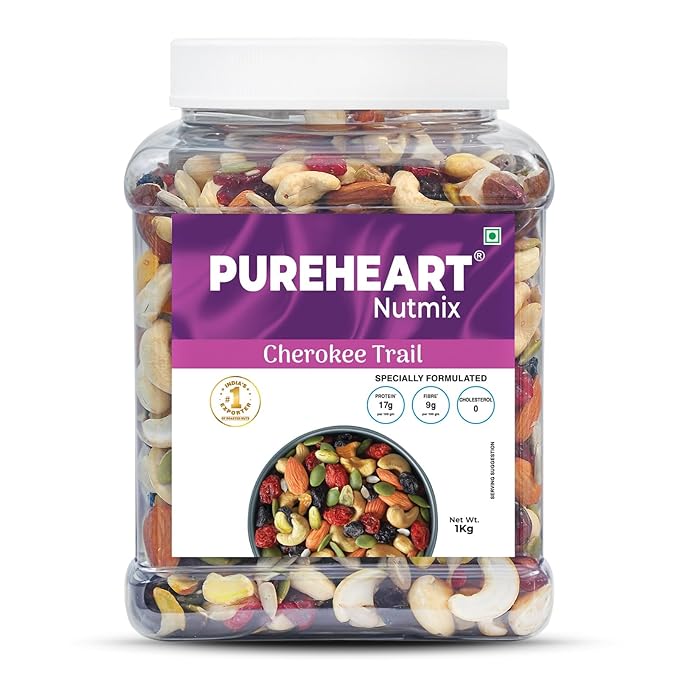 Pureheart Cherokee Premium Trail Mix | An Eclectic Mix of 8 Healthy Superfoods 