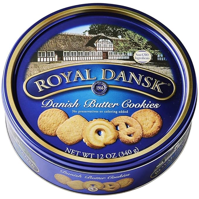 Royal Dansk Butter Cookies 340g | Danish Cookies from Denmark | Cookies Gift 