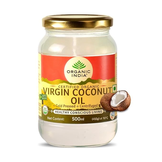 Organic India Virgin Coconut Oil, 500ml