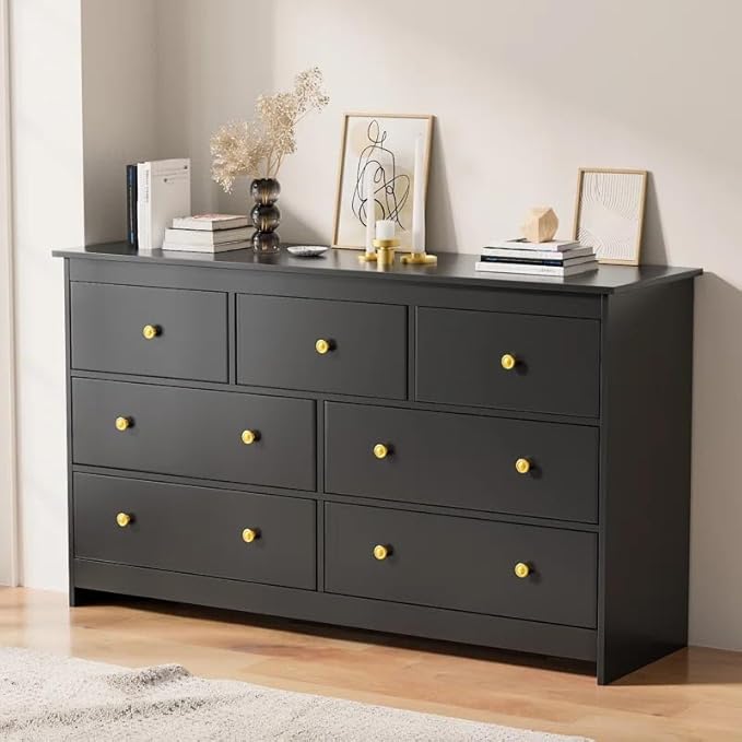 DESERT FURNITURE Chest of Drawers for Storage | Wooden Chest of Drawers for Bedr