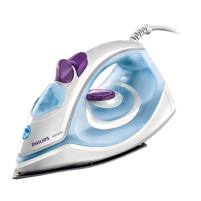 Philips Steam Iron GC1905/21 (World no. 1 Ironing Brand) – Black non-stick sol