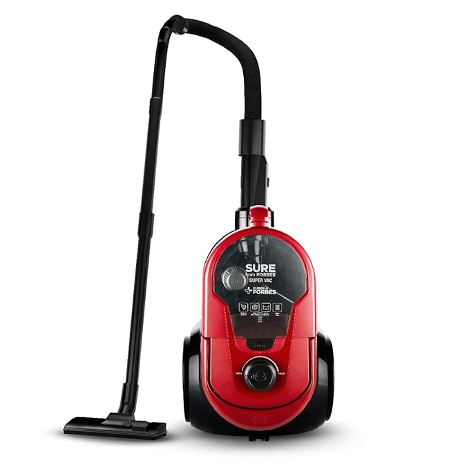 Eureka Forbes SuperVac 1600 Watts Powerful Suction,bagless Vacuum Cleaner with 