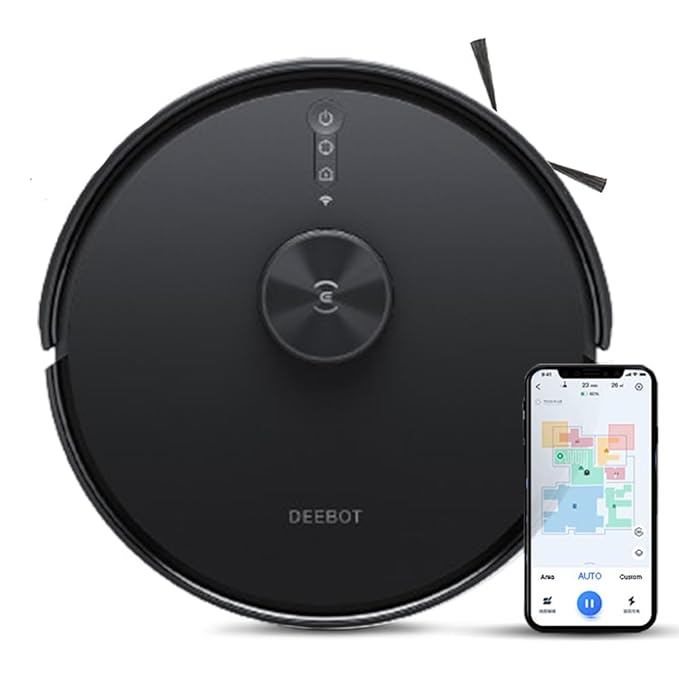 ECOVACS Deebot Y1 Pro 2-In-1 Robot Vacuum Cleaner,2024 New Launch,6500 Pa Powerf