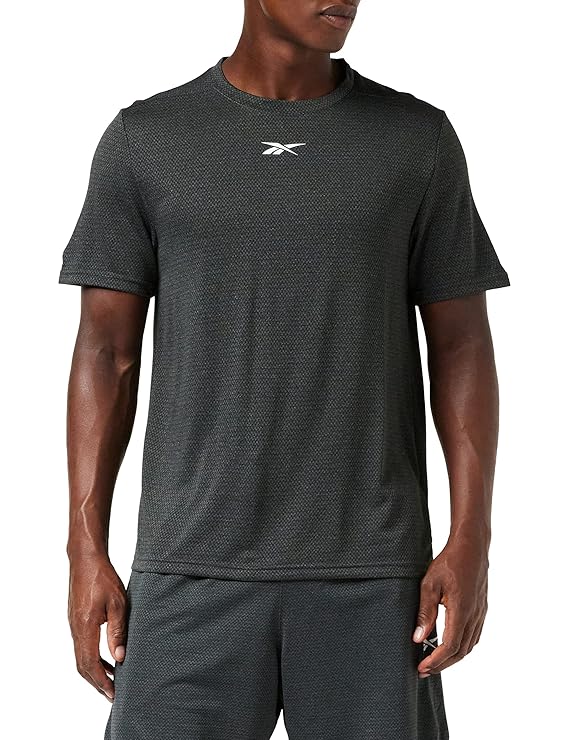 Reebok Men's Geometric Fitted T-Shirt