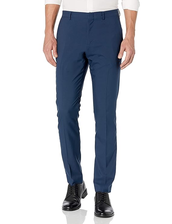 Perry Ellis Men's Portfolio Very Slim Solid Tech Pant