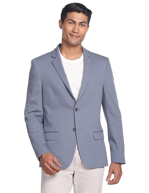 Arvind Men Slim Fit Blazer