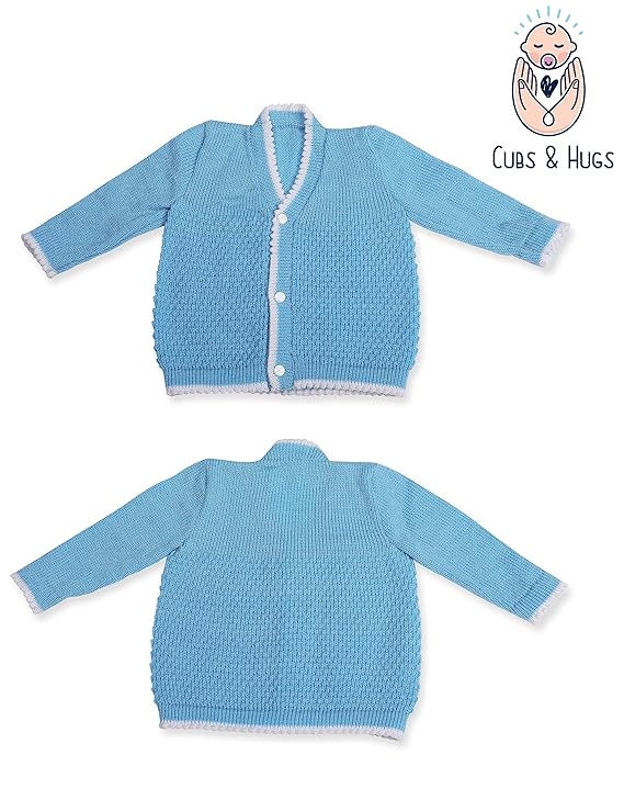 CUBS & HUGS Baby Sweater Front Open Coat Months