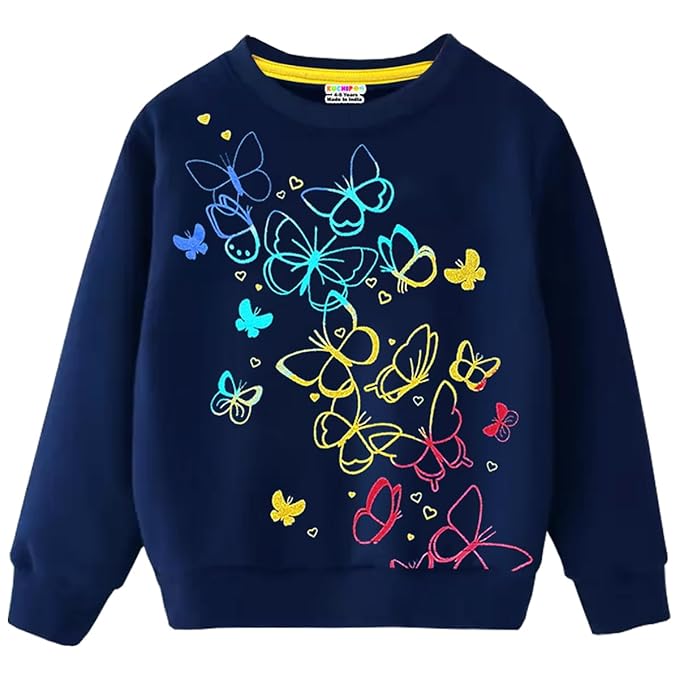 Kuchipoo Girls Regular Fit Sweatshirt