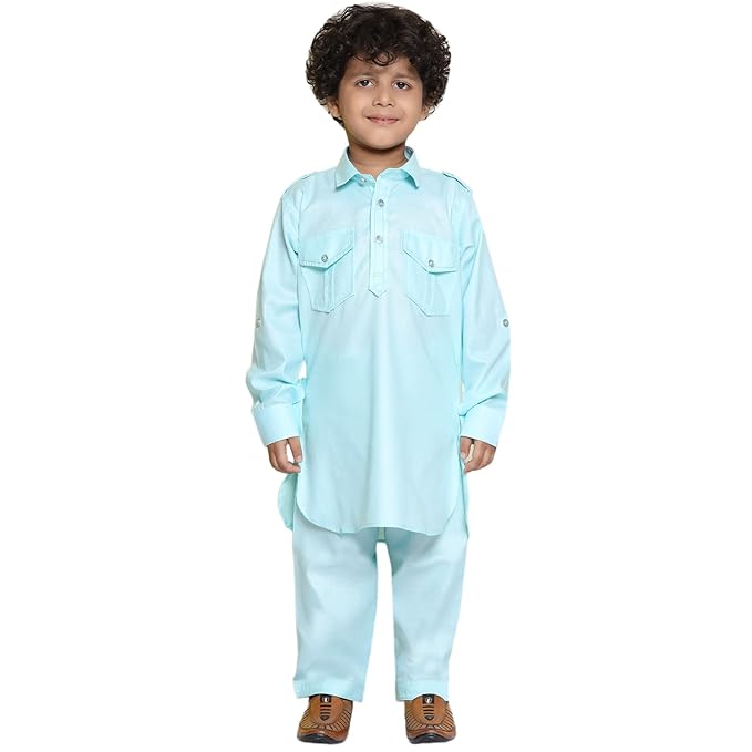 AJ DEZINES Boys Ethnic Wear Pathani Suit For Kids