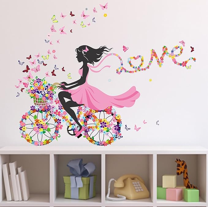 Wallstick Love Color Full Stickers wallsticker (Vinyl 100 cm x 80 cm)