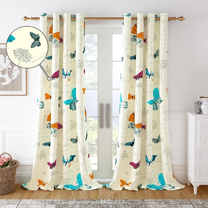 Story@Home Door Curtains 7 Feet Long Set of 1 | Bohemian 100% Cotton Door Curtai