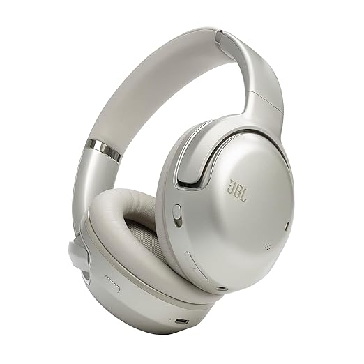 JBL Tour One M2 Adaptive Noise Cancelling Over-Ear Headphones, Spatial Sound, Sm