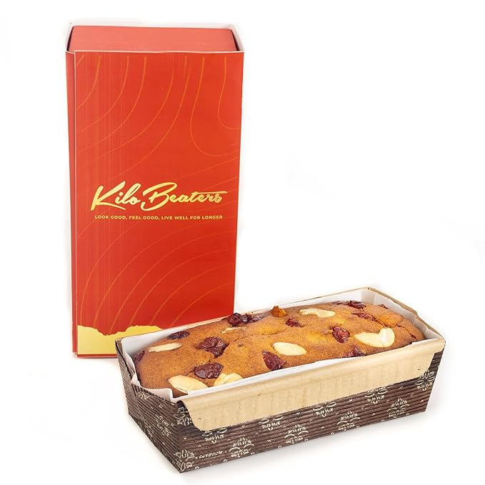 KILOBEATERS Premium Christmas Plum Cake With Dry Fruits And Nuts, Made With 100%