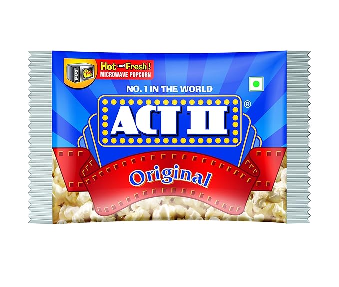 ACT II Microwave Popcorn Natural, 99g