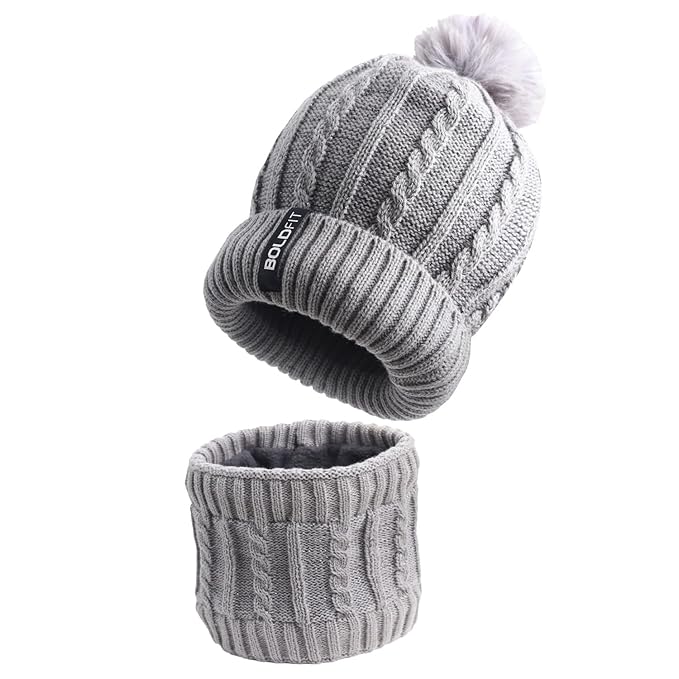 Boldfit Woolen Winter Cap for Men Woolen Cap for Women & Men in Winter for Therm