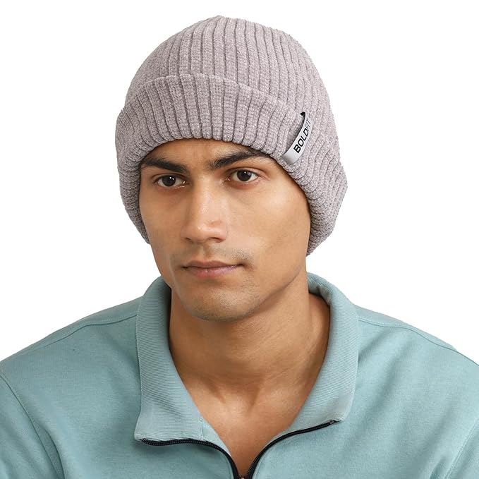 Boldfit Woolen Winter Cap for Men Woolen Cap for Women & Men in Winter for Therm