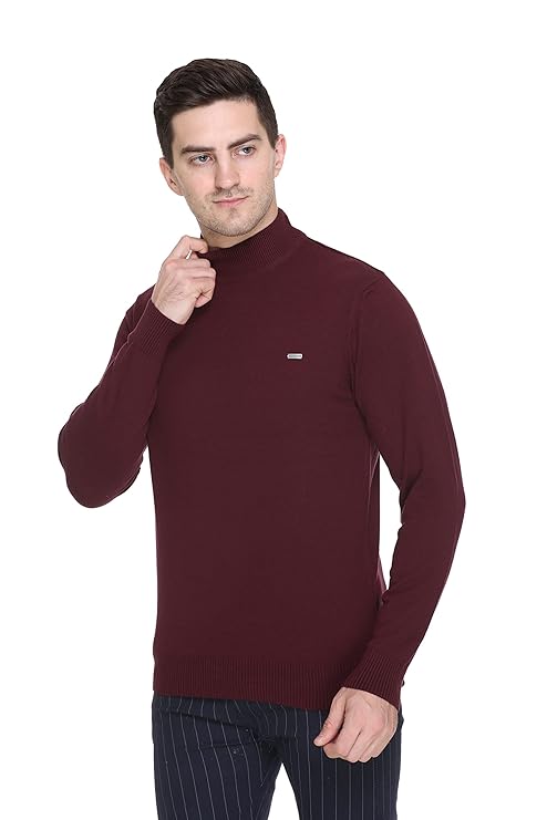 GODFREY Winter Woolen Turtle Neck Sweater for Men