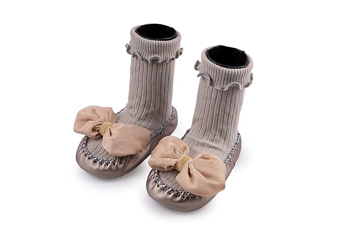 New Variety Store™ Cute Baby Boys & Baby Girls Anti Slip Floor Socks/Shoes 