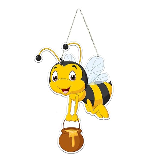 Artvibes Honey Bee Wall Hanger for Home Decor | Office | Gifts | Bedroom | Wall 