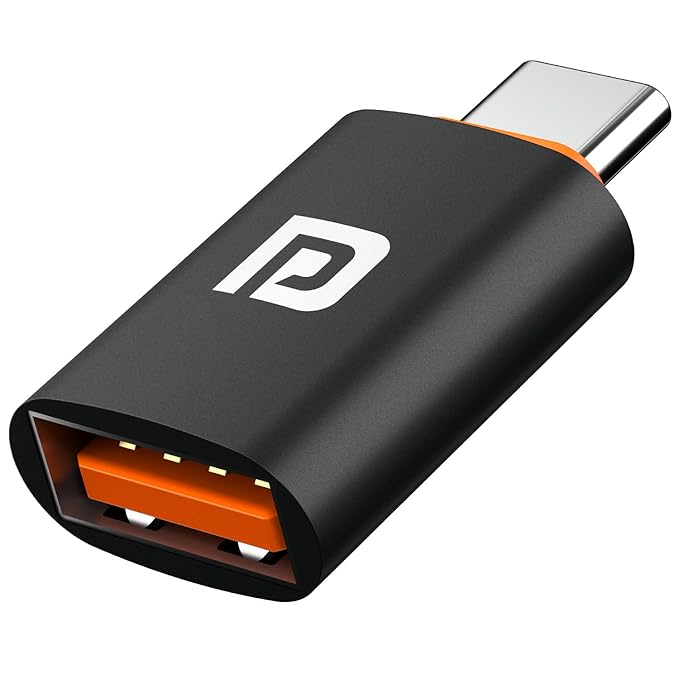 Portronics Bridge Y USB 3.0 to Type C OTG Adaptor, 10Gbps High Speed Data Transf