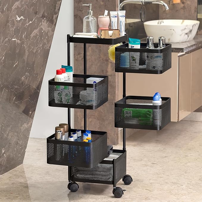 Kitchenwell Multi-Purpose Trolley Storage Organizer and Kitchen Accessories Item